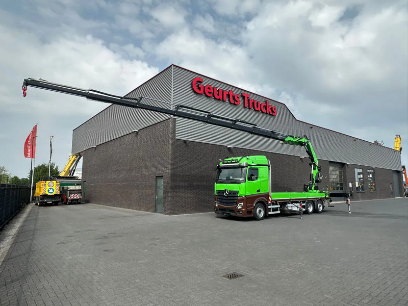 Mercedes-Benz Actros 2545 6X4 OPENLAADBAK MET FASSI F545RA.2.28 XE DINAMIC KRAAN / KRAAN/ CRANE/ GRUA - Camión grúa: foto 2 Mercedes-Benz Actros 2545 6X4 OPENLAADBAK MET FASSI F545RA.2.28 XE DINAMIC KRAAN / KRAAN/ CRANE/ GRUA - Camión grúa: foto 2