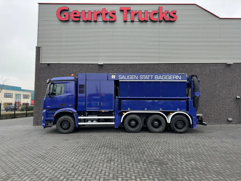 Mercedes-Benz Arocs 3251 8X4 RSP ESE 6 RD 8000 SAUGBAGGER/SUCTIONEXCAVATOR/GRONDZUIGER - Limpieza de alcantarillado: foto 1 Mercedes-Benz Arocs 3251 8X4 RSP ESE 6 RD 8000 SAUGBAGGER/SUCTIONEXCAVATOR/GRONDZUIGER - Limpieza de alcantarillado: foto 1