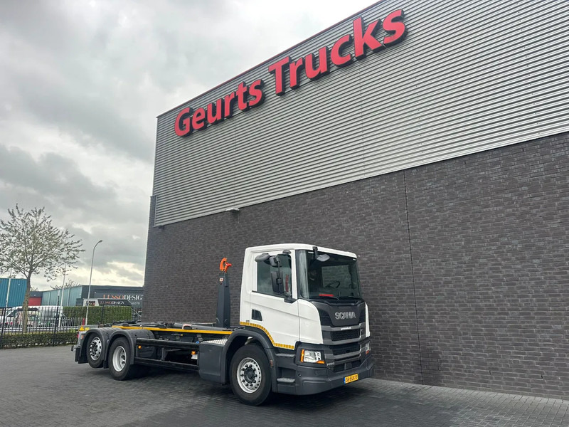 Scania P280 6X2 + AJK/1924 HLF20-6430 HAAKARMSYSTEEM / ABROLLKIPPER / HOOKLIFT - Multibasculante camión: foto 5 Scania P280 6X2 + AJK/1924 HLF20-6430 HAAKARMSYSTEEM / ABROLLKIPPER / HOOKLIFT - Multibasculante camión: foto 5