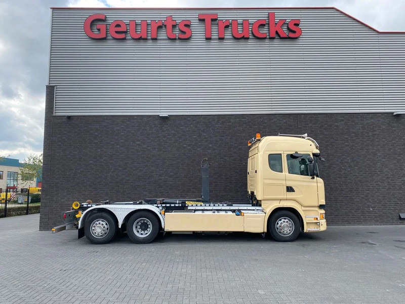 Scania R450 6X2 + PALFINGER HAAKARMSYSTEEM/ABROLLKIPPER/HOOKLIFT - Multibasculante camión: foto 5 Scania R450 6X2 + PALFINGER HAAKARMSYSTEEM/ABROLLKIPPER/HOOKLIFT - Multibasculante camión: foto 5