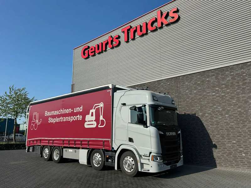 Scania R540 B8X2*6LB OPRIJWAGEN MET 15 TONS LAADKLEP EN GESLOTEN HUIF MET SCHUIFZEILEN EN SCHUIFKAP - Portavehículos camión: foto 5 Scania R540 B8X2*6LB OPRIJWAGEN MET 15 TONS LAADKLEP EN GESLOTEN HUIF MET SCHUIFZEILEN EN SCHUIFKAP - Portavehículos camión: foto 5