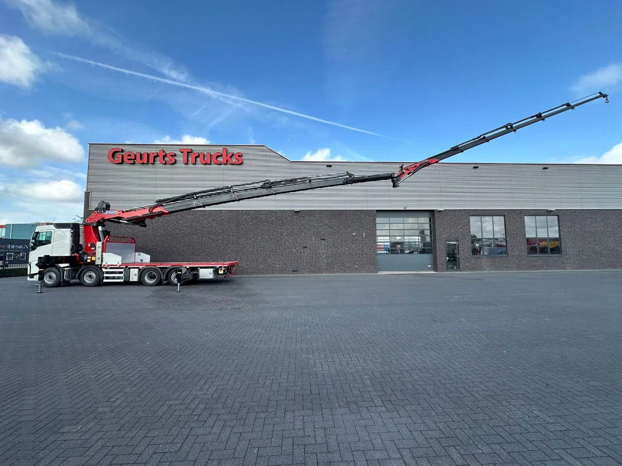 Volvo FH 540 8X2 MET HMF 9520K-K6 + JIB FJ2000-K6 KRAA - Camión grúa: foto 4 Volvo FH 540 8X2 MET HMF 9520K-K6 + JIB FJ2000-K6 KRAA - Camión grúa: foto 4