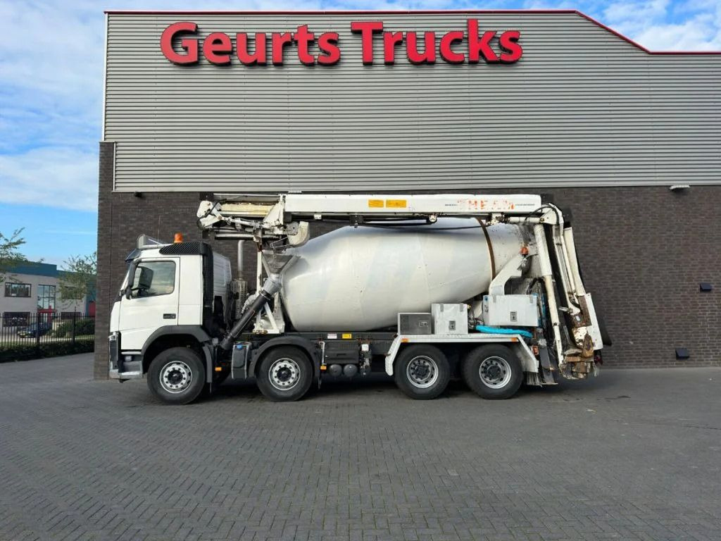 Volvo FM 410 8X4 + STETTER 9 M3 MIXER/MISCHER + THEAM - Camión hormigonera: foto 1 Volvo FM 410 8X4 + STETTER 9 M3 MIXER/MISCHER + THEAM - Camión hormigonera: foto 1