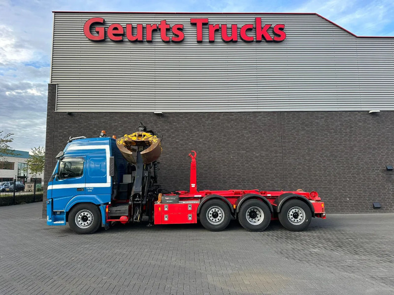Volvo FM 500 8X2 HIAB MULTILIFT HAAKARMSYSTEM / ABROLLKIPPER / HOOKLIFT MET HIAB LOGLIFT 165Z LAADKRAAN - Multibasculante camión, Camión grúa: foto 4 Volvo FM 500 8X2 HIAB MULTILIFT HAAKARMSYSTEM / ABROLLKIPPER / HOOKLIFT MET HIAB LOGLIFT 165Z LAADKRAAN - Multibasculante camión, Camión grúa: foto 4