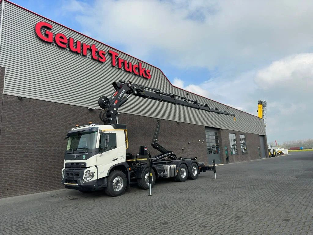 Volvo FMX 500 8X4 HIAB HAAKARM + HIAB 548 E-8 KRAAN/KR - Camión grúa, Multibasculante camión: foto 2 Volvo FMX 500 8X4 HIAB HAAKARM + HIAB 548 E-8 KRAAN/KR - Camión grúa, Multibasculante camión: foto 2