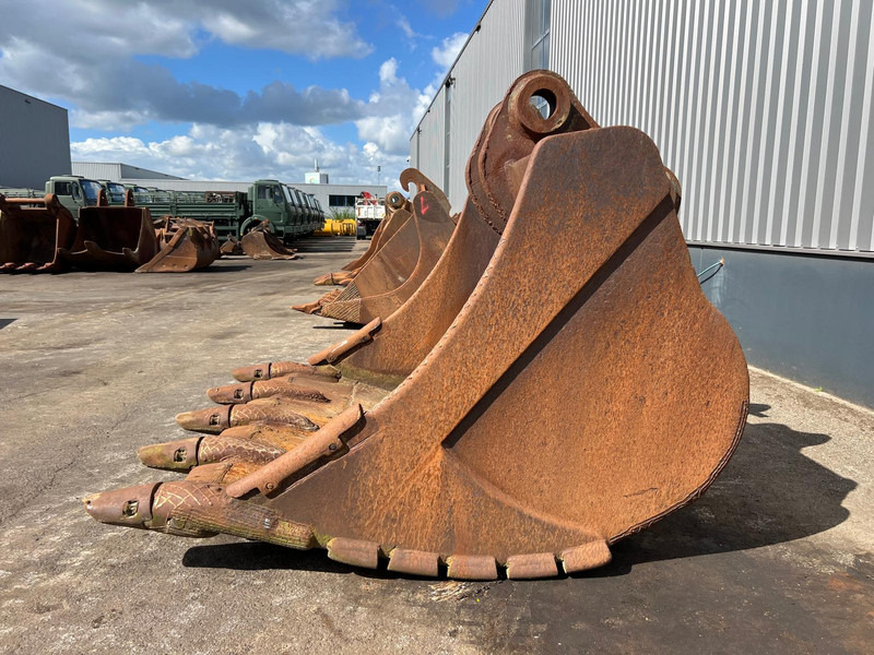 Cazo Caterpillar Caterpillar 385 bucket with teeth: foto 8