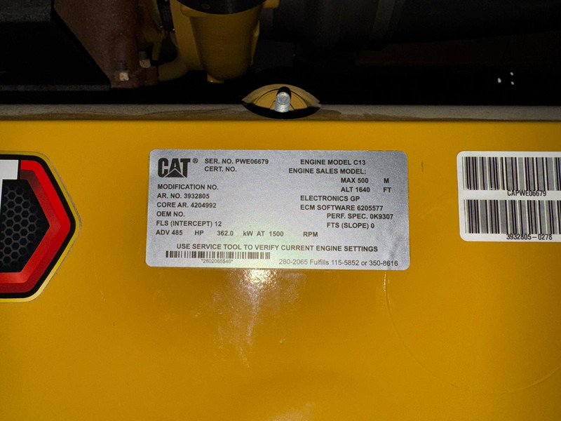 Generador industriale nuevo Caterpillar Caterpillar DE400E0 - C13 - 400 kVA Generator: foto 20