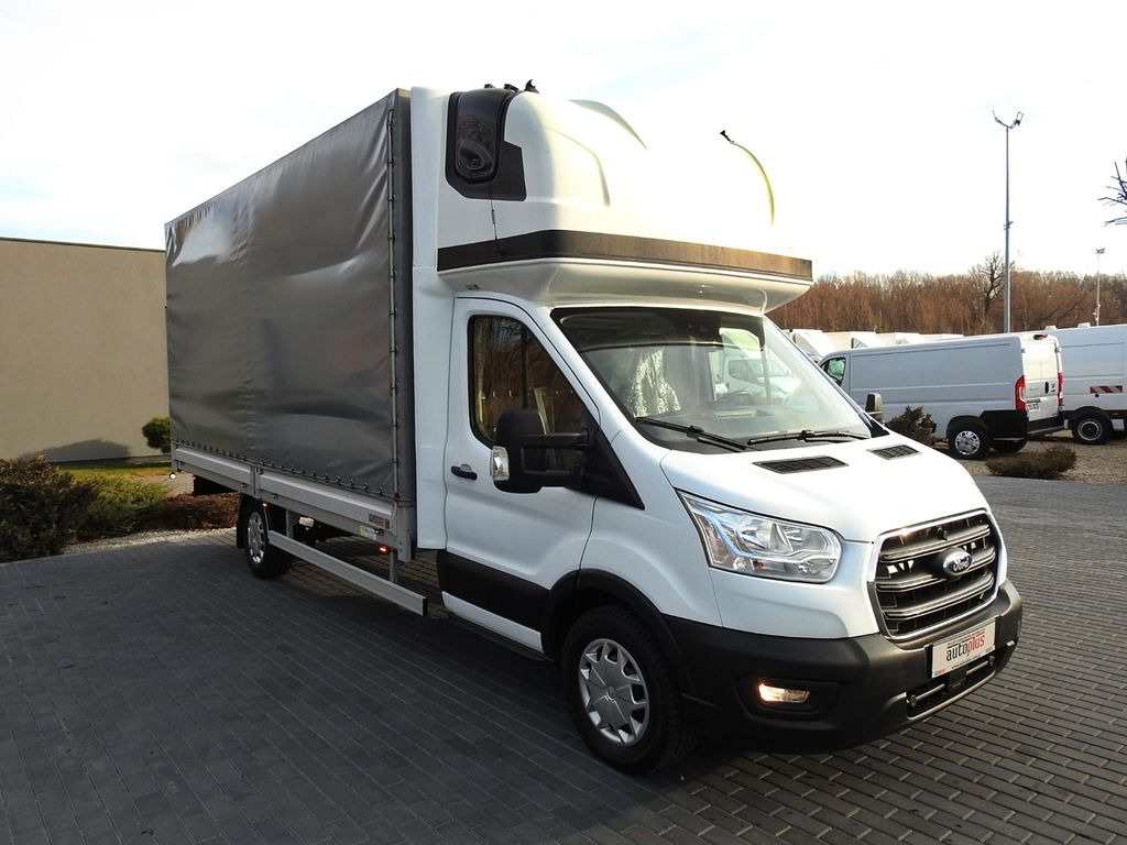 Ford TRANSIT PRITSCHE PLANE 10 PALETTEN WEBASTO - Furgoneta con caja de lona: foto 4 Ford TRANSIT PRITSCHE PLANE 10 PALETTEN WEBASTO - Furgoneta con caja de lona: foto 4