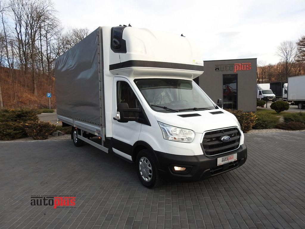 Ford TRANSIT PRITSCHE PLANE 10 PALETTEN WEBASTO - Furgoneta con caja de lona: foto 1 Ford TRANSIT PRITSCHE PLANE 10 PALETTEN WEBASTO - Furgoneta con caja de lona: foto 1