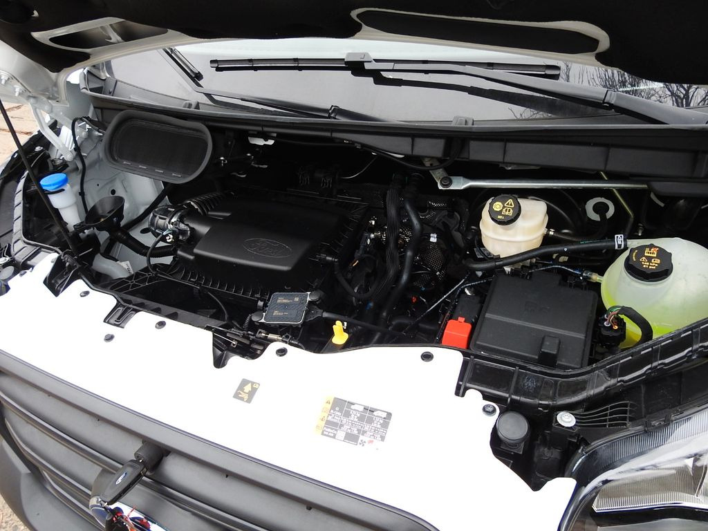Furgoneta con caja de lona nuevo Ford TRANSIT PRITSCHE PLANE 8 PALLETS AUFZUG A/C: foto 21