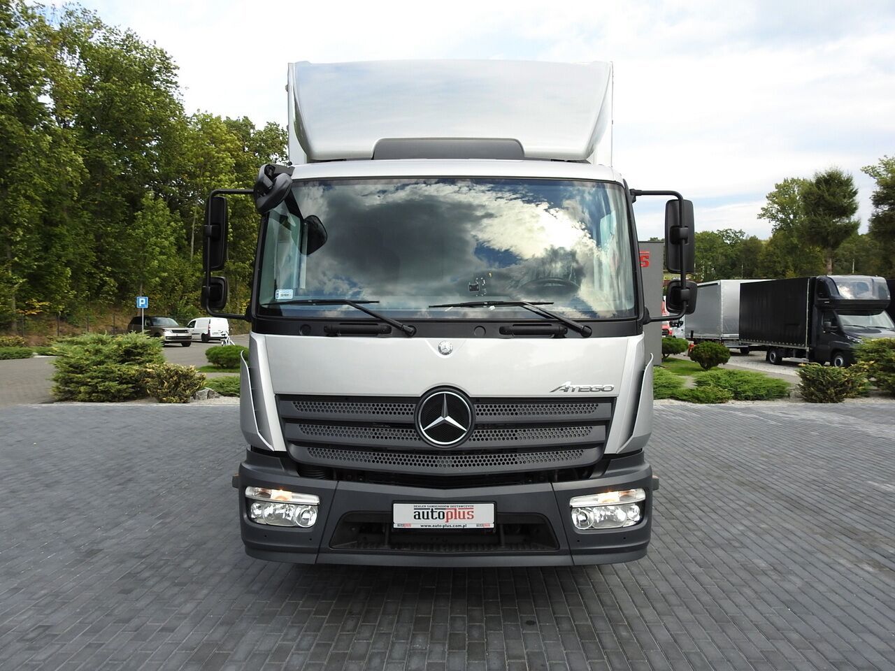 MERCEDES ATEGO 1221 TARPAULIN LIFT 16 PALLETS WEBASTO AIR CONDITIONING PNEUMATICS TWIN WHEELS 230HP - Camión lona: foto 5 MERCEDES ATEGO 1221 TARPAULIN LIFT 16 PALLETS WEBASTO AIR CONDITIONING PNEUMATICS TWIN WHEELS 230HP - Camión lona: foto 5