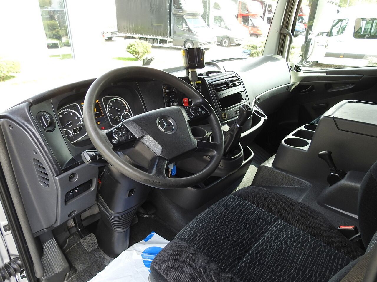 MERCEDES ATEGO 1221 TARPAULIN LIFT 16 PALLETS WEBASTO AIR CONDITIONING PNEUMATICS TWIN WHEELS 230HP - Camión lona: foto 2 MERCEDES ATEGO 1221 TARPAULIN LIFT 16 PALLETS WEBASTO AIR CONDITIONING PNEUMATICS TWIN WHEELS 230HP - Camión lona: foto 2