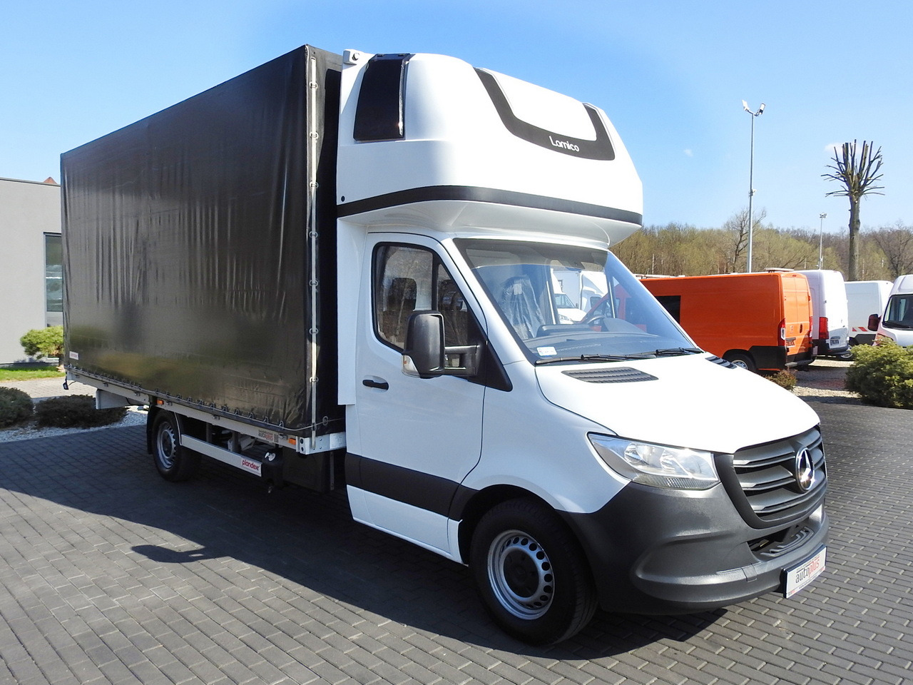 MERCEDES SPRINTER 316 TARPAULIN 10 PALLETS WEBASTO AIR CONDITIONING 165HP - Furgoneta con caja de lona: foto 4 MERCEDES SPRINTER 316 TARPAULIN 10 PALLETS WEBASTO AIR CONDITIONING 165HP - Furgoneta con caja de lona: foto 4