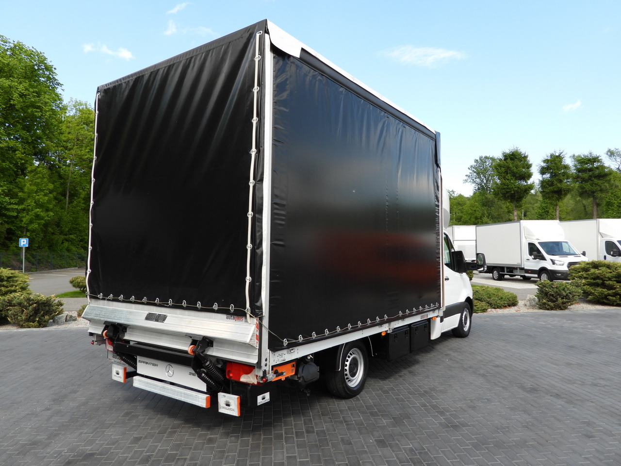 MERCEDES SPRINTER 316 TARPAULIN LIFT 10 PALLETS WEBASTO CRUISE CONTROL PNEUMATICS AIR CONDITIONING 160HP - Furgoneta con caja de lona: foto 3 MERCEDES SPRINTER 316 TARPAULIN LIFT 10 PALLETS WEBASTO CRUISE CONTROL PNEUMATICS AIR CONDITIONING 160HP - Furgoneta con caja de lona: foto 3