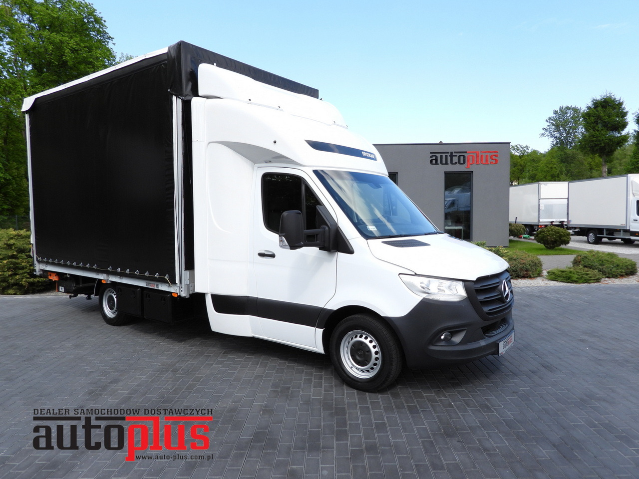 MERCEDES SPRINTER 316 TARPAULIN LIFT 10 PALLETS WEBASTO CRUISE CONTROL PNEUMATICS AIR CONDITIONING 160HP - Furgoneta con caja de lona: foto 1 MERCEDES SPRINTER 316 TARPAULIN LIFT 10 PALLETS WEBASTO CRUISE CONTROL PNEUMATICS AIR CONDITIONING 160HP - Furgoneta con caja de lona: foto 1