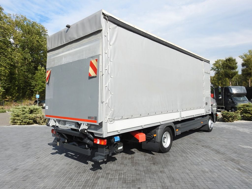 Mercedes-Benz ATEGO 1221 PRITSCHE PLANE AUFZUG 16 PALETTEN - Camión lona: foto 3 Mercedes-Benz ATEGO 1221 PRITSCHE PLANE AUFZUG 16 PALETTEN - Camión lona: foto 3