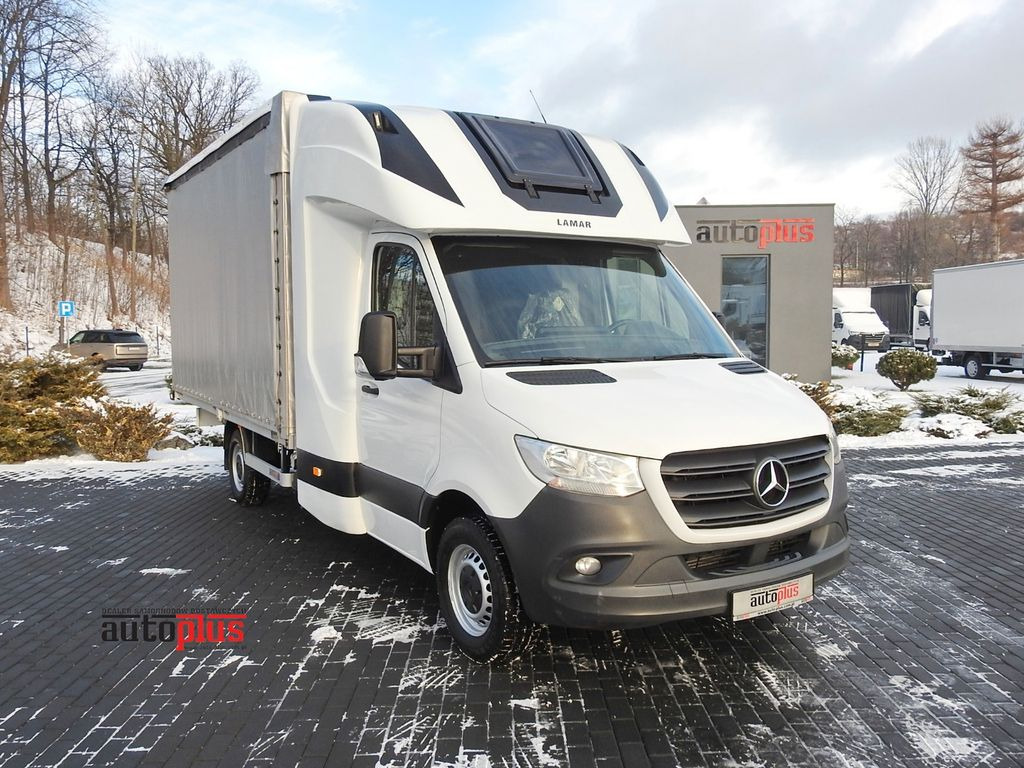 Mercedes-Benz SPRINTER 316 PRITSCHE PLANE 8 PALETTEN WEBASTO - Furgoneta con caja de lona, Furgoneta combi: foto 1 Mercedes-Benz SPRINTER 316 PRITSCHE PLANE 8 PALETTEN WEBASTO - Furgoneta con caja de lona, Furgoneta combi: foto 1