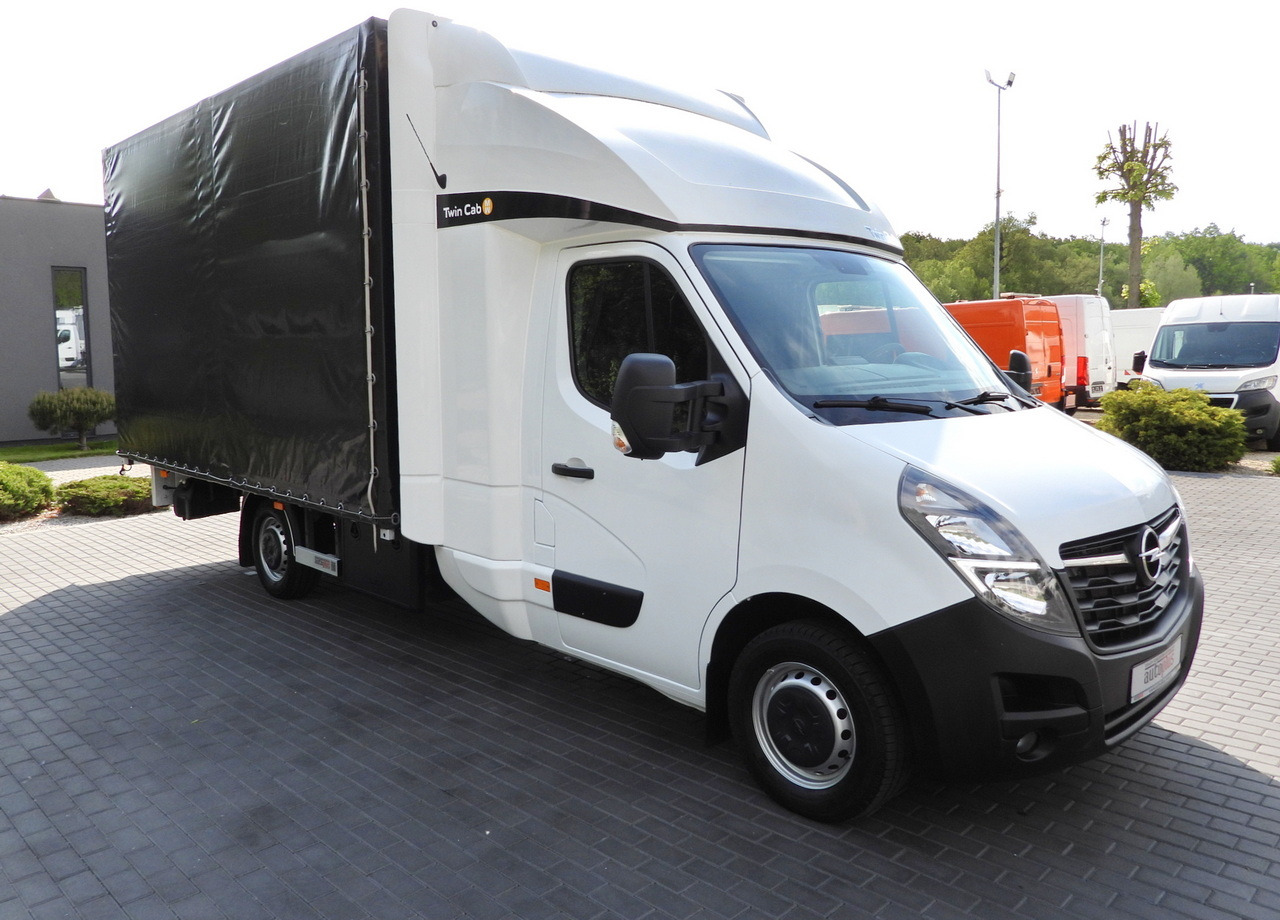 OPEL MOVANO TARPAULIN 10 PALLETS WEBASTO CRUISE CONTROL AIR CONDITIONING LED LIGHTS PNEUMATICS 165HP - Furgoneta con caja de lona: foto 4 OPEL MOVANO TARPAULIN 10 PALLETS WEBASTO CRUISE CONTROL AIR CONDITIONING LED LIGHTS PNEUMATICS 165HP - Furgoneta con caja de lona: foto 4