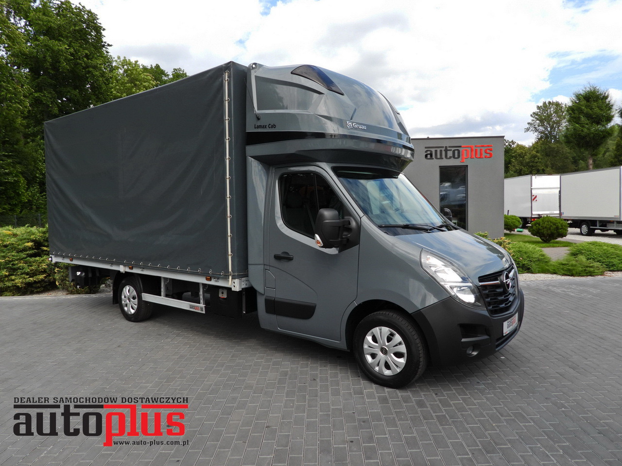 OPEL MOVANO TARPAULIN 10 PALLETS WEBASTO CRUISE CONTROL LED LIGHTS PNEUMATICS AIR CONDITIONING 165HP - Furgoneta con caja de lona: foto 1 OPEL MOVANO TARPAULIN 10 PALLETS WEBASTO CRUISE CONTROL LED LIGHTS PNEUMATICS AIR CONDITIONING 165HP - Furgoneta con caja de lona: foto 1