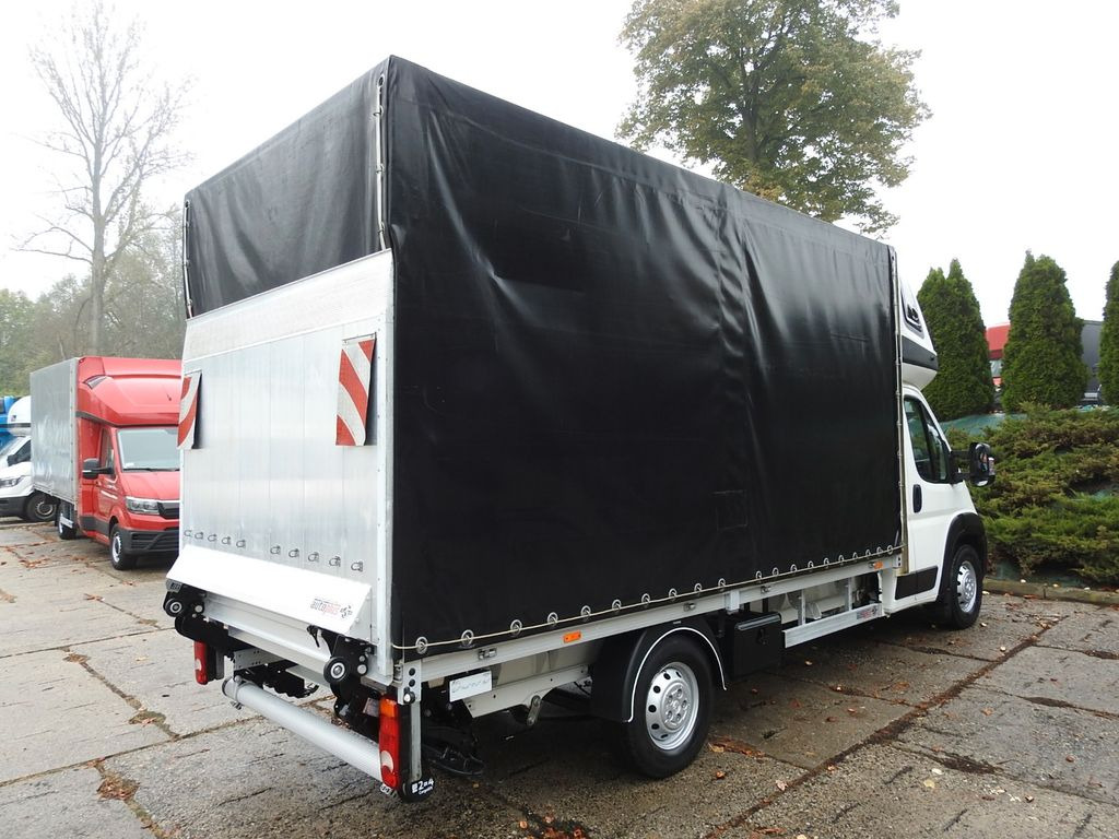 Furgoneta con caja de lona Peugeot BOXER PRITSCHE PLANE 8 PALLETS WEBASTO  A/C: foto 14