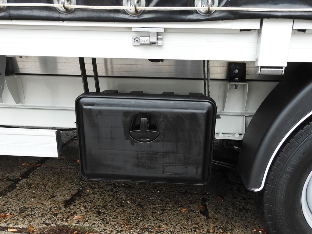 Furgoneta con caja de lona Peugeot BOXER PRITSCHE PLANE 8 PALLETS WEBASTO  A/C: foto 17