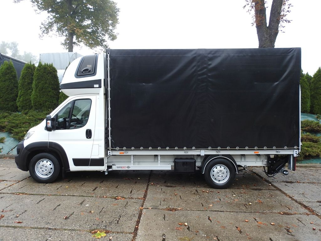 Furgoneta con caja de lona Peugeot BOXER PRITSCHE PLANE 8 PALLETS WEBASTO  A/C: foto 8