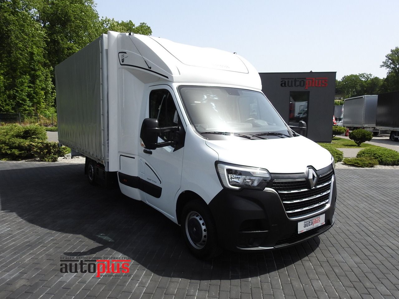 RENAULT MASTER TARPAULIN 10 PALLETS WEBASTO CRUISE CONTROL AIR CONDITIONING LED LIGHTS 165HP - Furgoneta con caja de lona: foto 1 RENAULT MASTER TARPAULIN 10 PALLETS WEBASTO CRUISE CONTROL AIR CONDITIONING LED LIGHTS 165HP - Furgoneta con caja de lona: foto 1