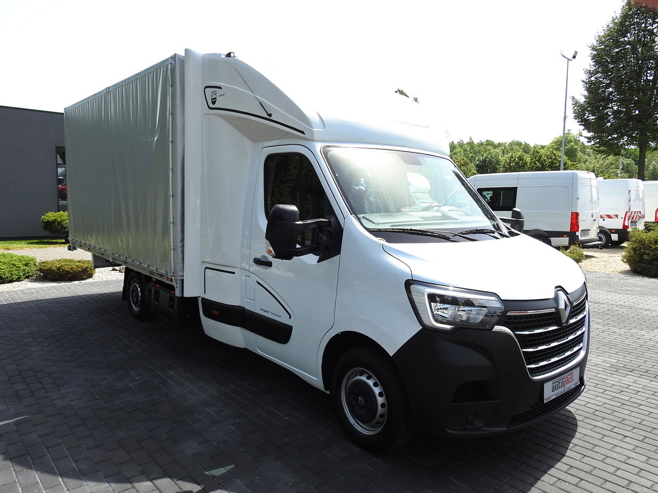 RENAULT MASTER TARPAULIN 10 PALLETS WEBASTO CRUISE CONTROL AIR CONDITIONING LED LIGHTS  165HP - Furgoneta con caja de lona: foto 4 RENAULT MASTER TARPAULIN 10 PALLETS WEBASTO CRUISE CONTROL AIR CONDITIONING LED LIGHTS  165HP - Furgoneta con caja de lona: foto 4