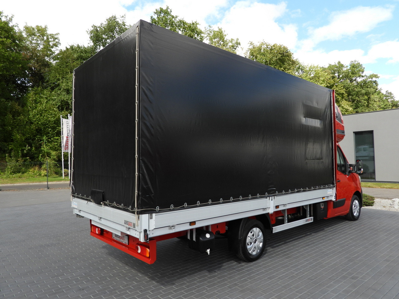 Furgoneta con caja de lona RENAULT MASTER TARPAULIN 10 PALLETS WEBASTO CRUISE CONTROL LED LIGHTS AIR CONDITIONING  165HP: foto 13