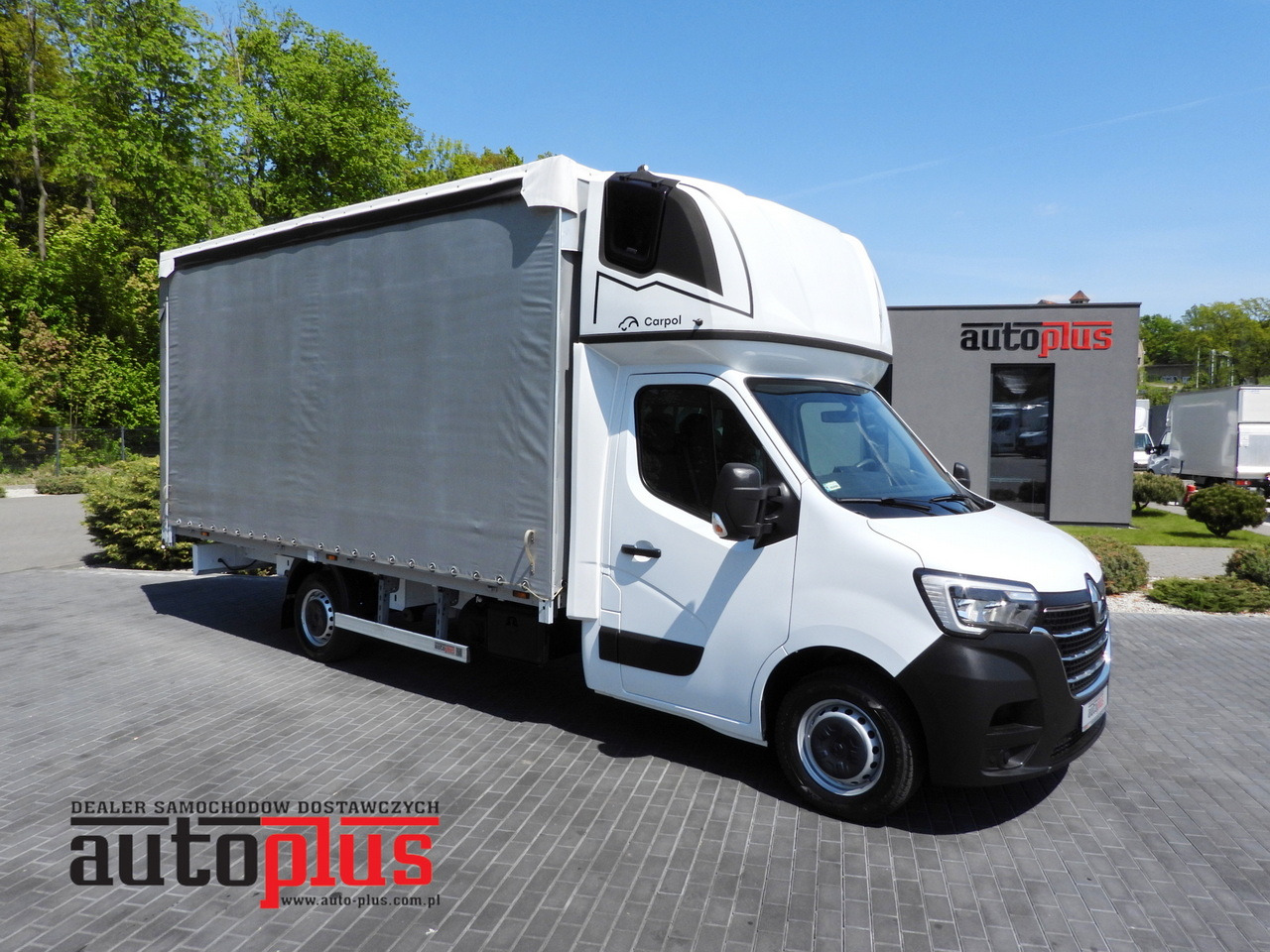 RENAULT MASTER  TARPAULIN 10 PALLETS WEBASTO CRUISE CONTROL LED LIGHTS PNEUMATICS AIR CONDITIONING  165HP - Furgoneta con caja de lona: foto 1 RENAULT MASTER  TARPAULIN 10 PALLETS WEBASTO CRUISE CONTROL LED LIGHTS PNEUMATICS AIR CONDITIONING  165HP - Furgoneta con caja de lona: foto 1