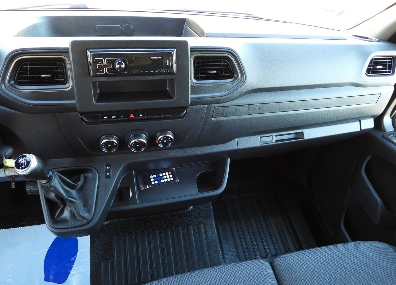 Furgoneta con caja de lona RENAULT MASTER TARPAULIN 10 PALLETS WEBASTO CRUISE CONTROL LED LIGHTS PNEUMATICS AIR CONDITIONING  165HP: foto 35