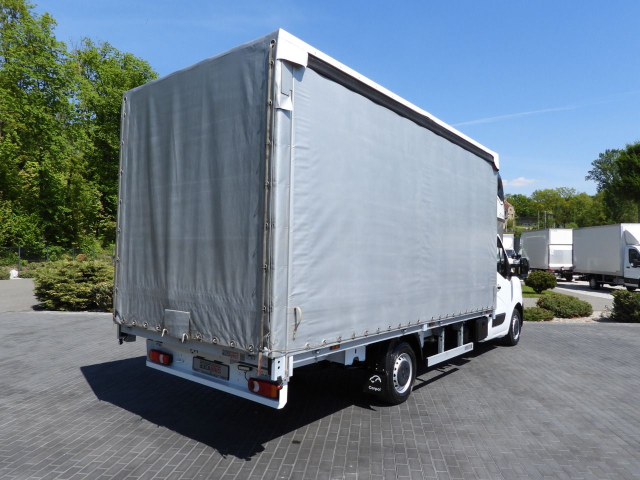 RENAULT MASTER TARPAULIN 10 PALLETS WEBASTO CRUISE CONTROL LED LIGHTS PNEUMATICS AIR CONDITIONING 165HP - Furgoneta con caja de lona: foto 3 RENAULT MASTER TARPAULIN 10 PALLETS WEBASTO CRUISE CONTROL LED LIGHTS PNEUMATICS AIR CONDITIONING 165HP - Furgoneta con caja de lona: foto 3
