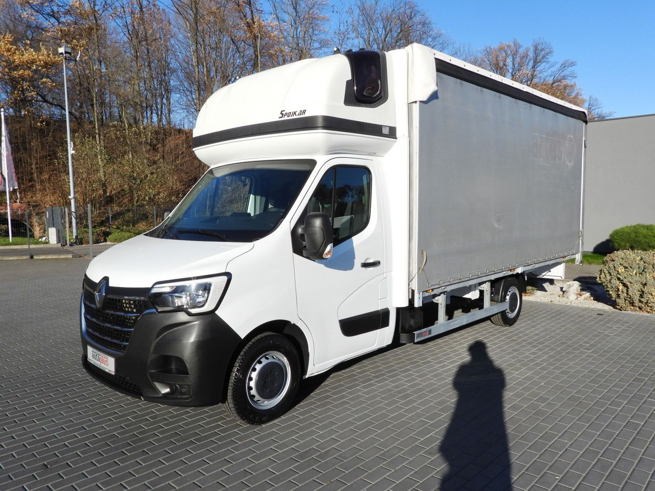 Furgoneta con caja de lona RENAULT MASTER TARPAULIN 10 PALLETS WEBASTO CRUISE CONTROL LED LIGHTS PNEUMATICS AIR CONDITIONING  165HP: foto 6