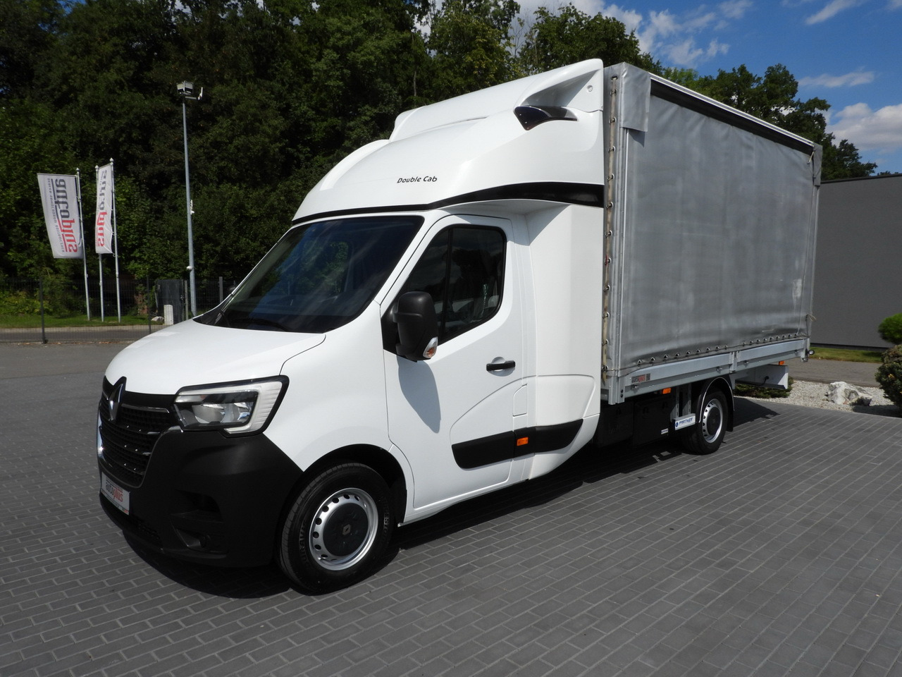 Furgoneta con caja de lona RENAULT MASTER TARPAULIN 8 PALLETS WEBASTO CRUISE CONTROL LED LIGHTS PNEUMATICS AIR CONDITIONING  165HP: foto 6