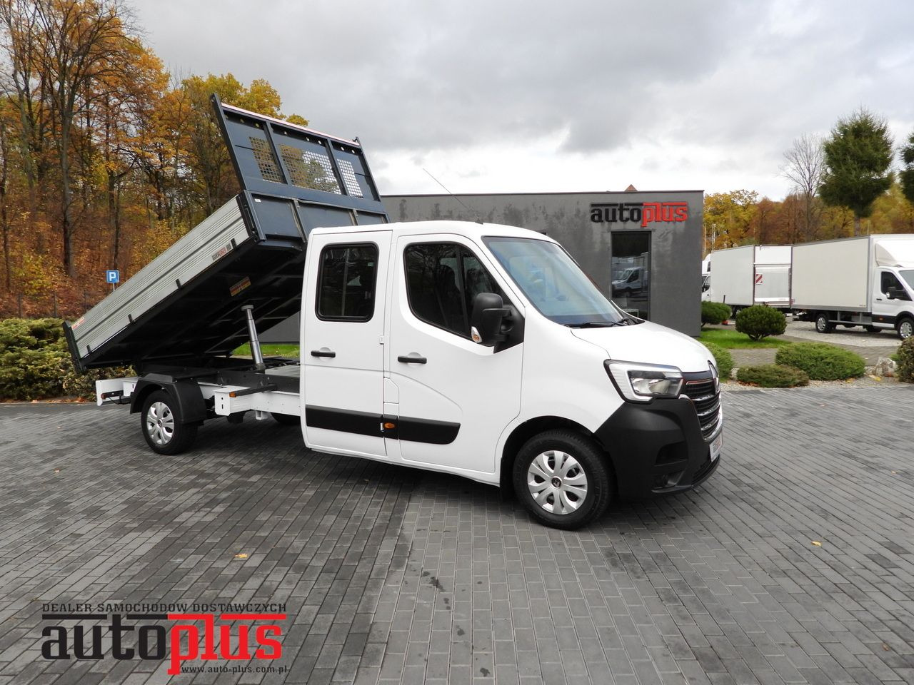 RENAULT MASTER TIPPER DOUBLE CABIN DOKA 7 SEATS CRUISE CONTROL NAVIGATION LED LIGHTS AIR CONDITIONING 145HP - Volquete furgoneta: foto 1 RENAULT MASTER TIPPER DOUBLE CABIN DOKA 7 SEATS CRUISE CONTROL NAVIGATION LED LIGHTS AIR CONDITIONING 145HP - Volquete furgoneta: foto 1