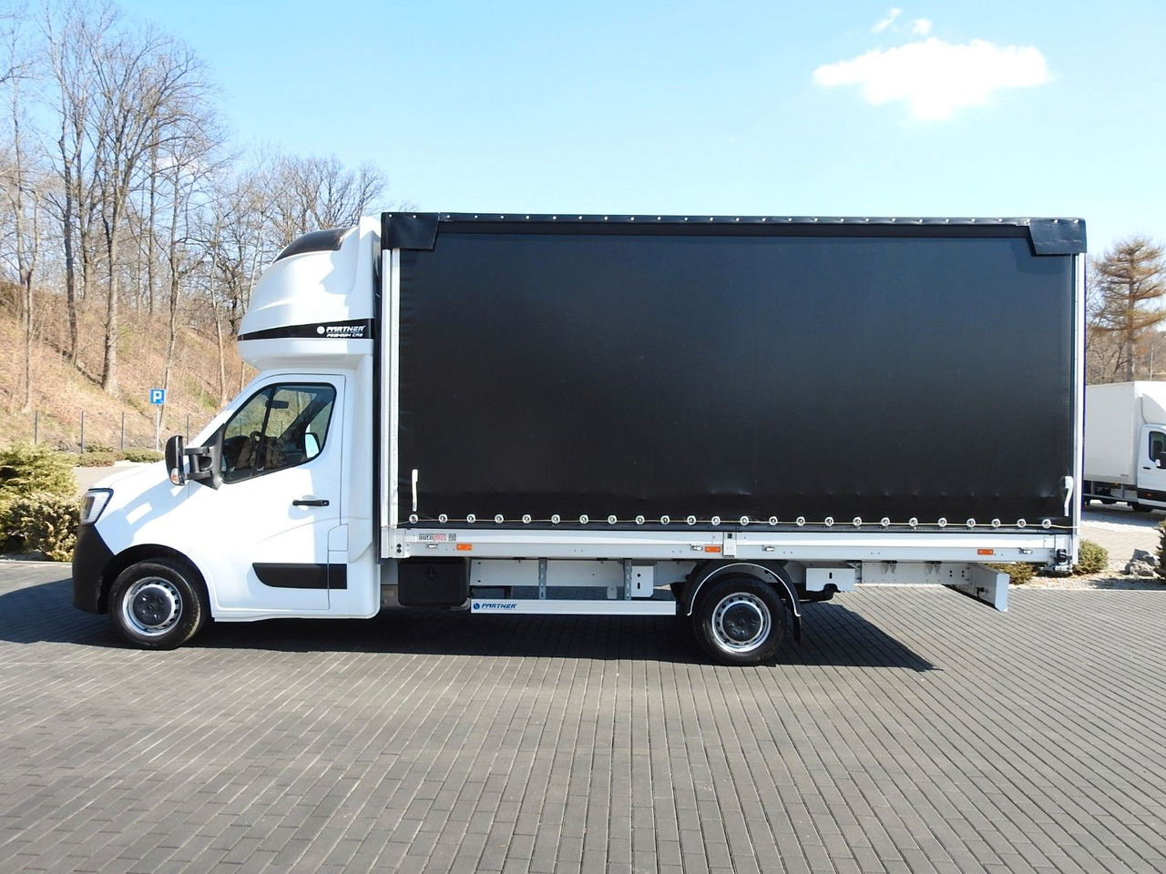 Furgoneta con caja de lona Renault MASTER  PRITSCHE PLANE 10 PALETTEN WEBASTO A/C: foto 8