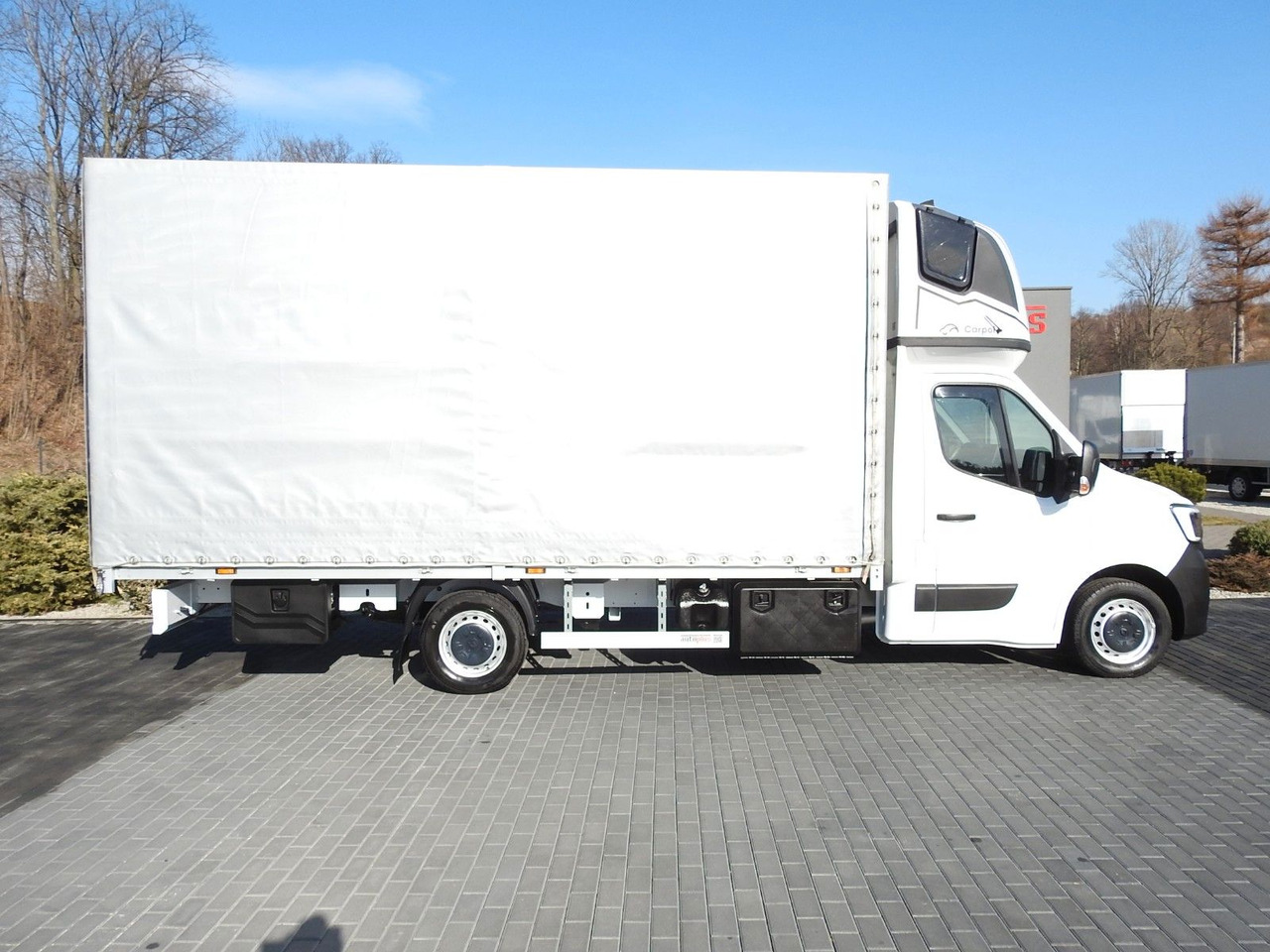Furgoneta con caja de lona nuevo Renault MASTER  PRITSCHE PLANE 10 PALETTEN WEBASTO: foto 7