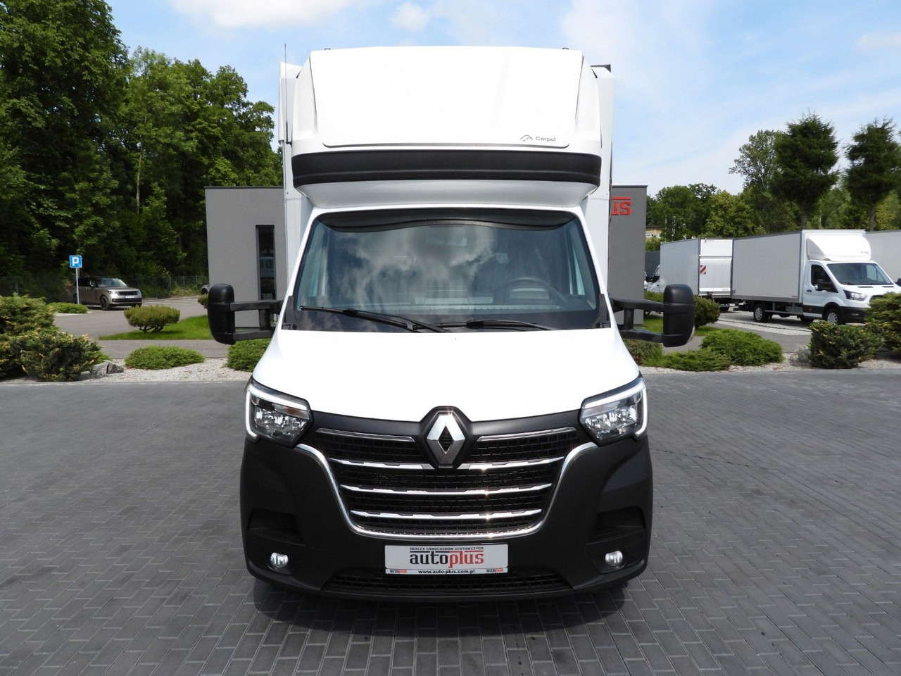 Renault MASTER PRITSCHE PLANE 12 PALETTEN WEBASTO A/C - Furgoneta con caja de lona: foto 5 Renault MASTER PRITSCHE PLANE 12 PALETTEN WEBASTO A/C - Furgoneta con caja de lona: foto 5