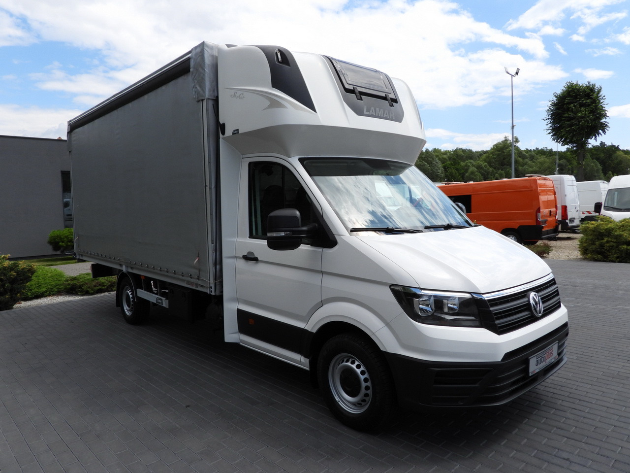 VOLKSWAGEN CRAFTER TARPAULIN 10 PALLETS WEBASTO CRUISE CONTROL AIR CONDITIONING  180HP - Furgoneta con caja de lona: foto 4 VOLKSWAGEN CRAFTER TARPAULIN 10 PALLETS WEBASTO CRUISE CONTROL AIR CONDITIONING  180HP - Furgoneta con caja de lona: foto 4