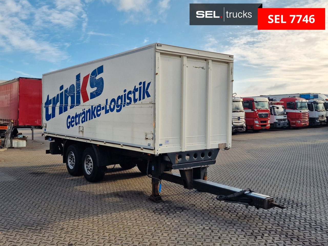 Böse BTA 7.3 / Ladebordwand / 2 Achsen - Tandem - Transporte de bebidas remolque: foto 3 Böse BTA 7.3 / Ladebordwand / 2 Achsen - Tandem - Transporte de bebidas remolque: foto 3