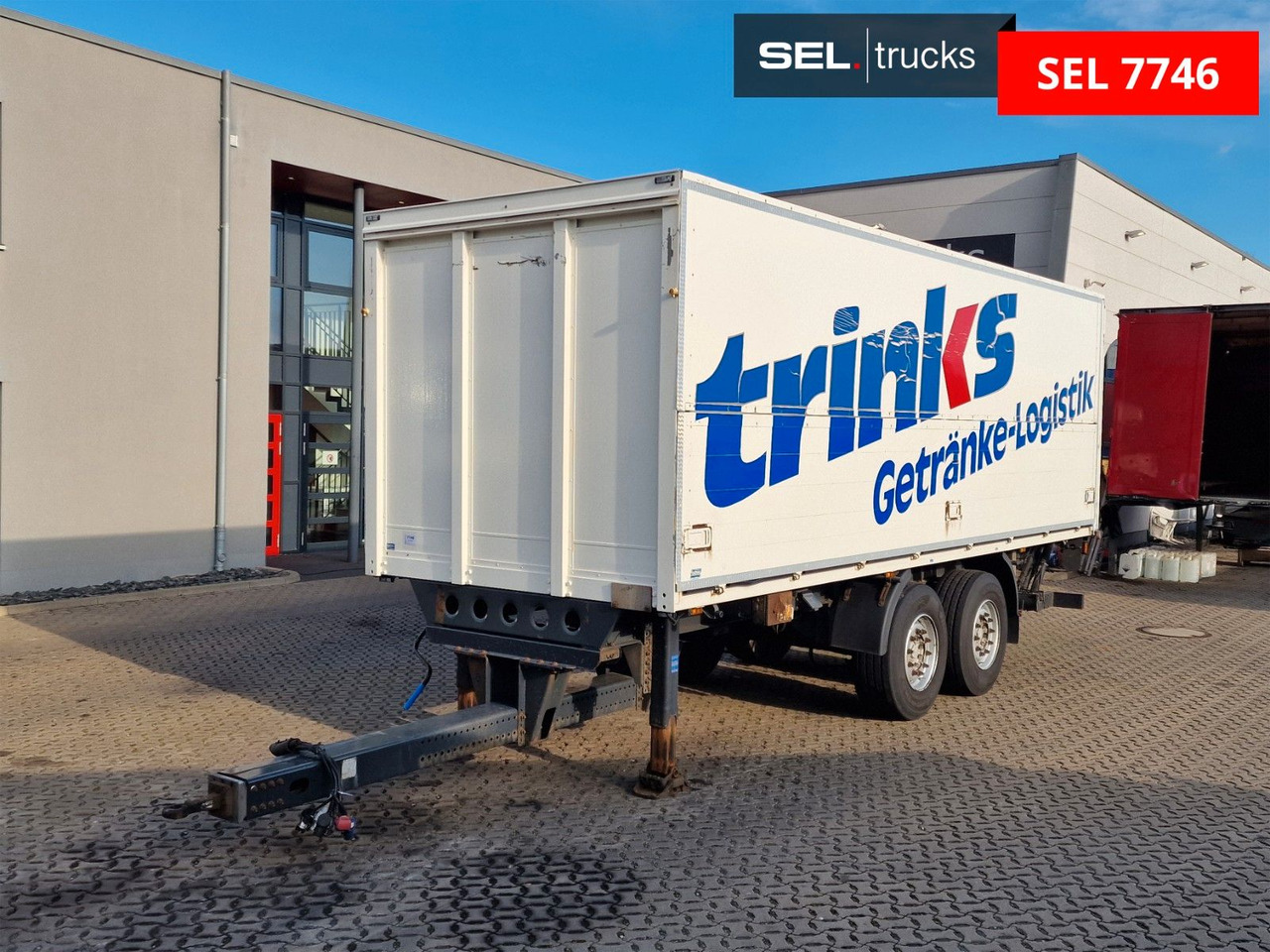 Böse BTA 7.3 / Ladebordwand / 2 Achsen - Tandem - Transporte de bebidas remolque: foto 1 Böse BTA 7.3 / Ladebordwand / 2 Achsen - Tandem - Transporte de bebidas remolque: foto 1