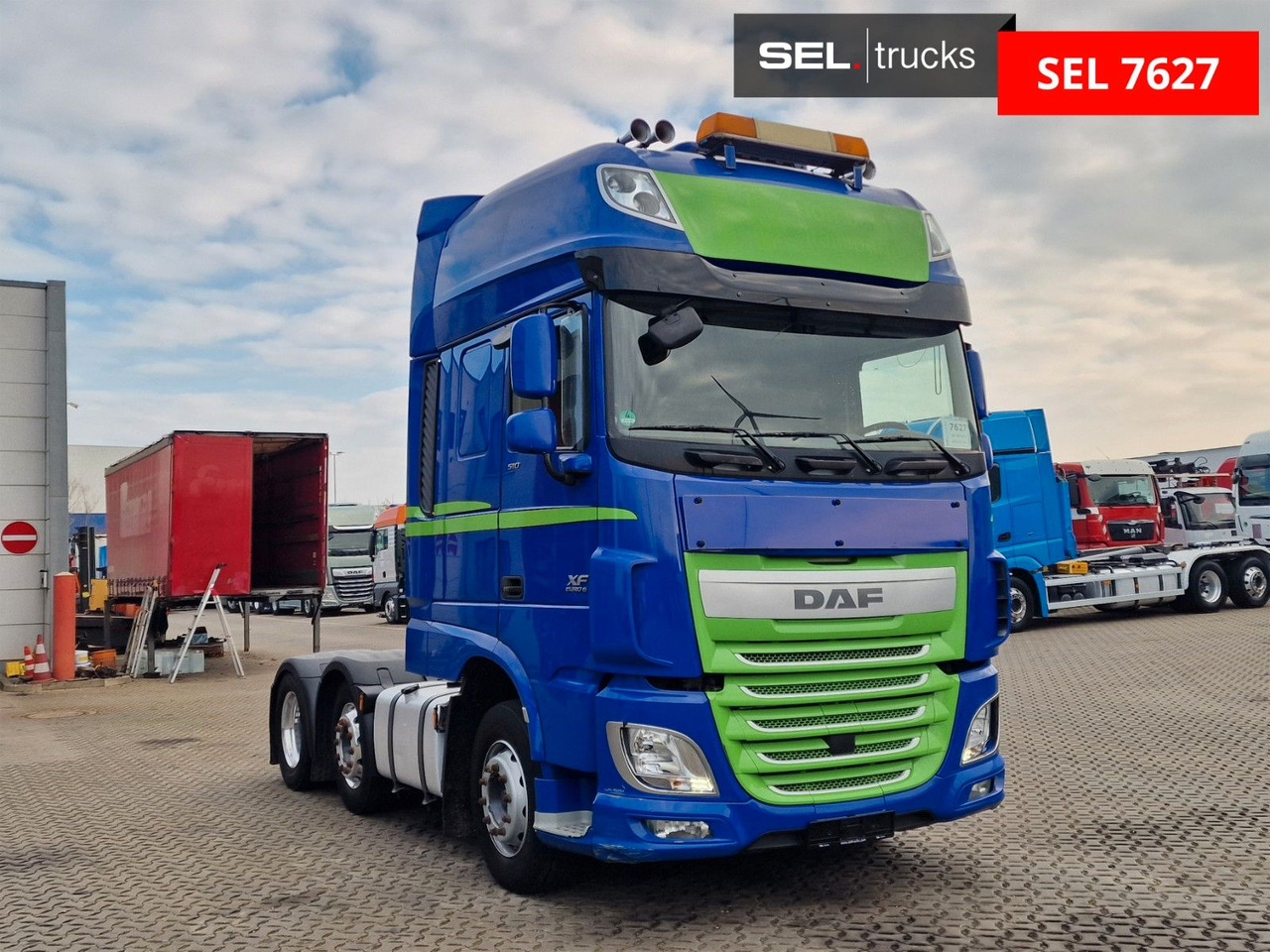 DAF XF 510 FTG / ZF Intarder / Lenkachse / Liftachse - Cabeza tractora: foto 3 DAF XF 510 FTG / ZF Intarder / Lenkachse / Liftachse - Cabeza tractora: foto 3