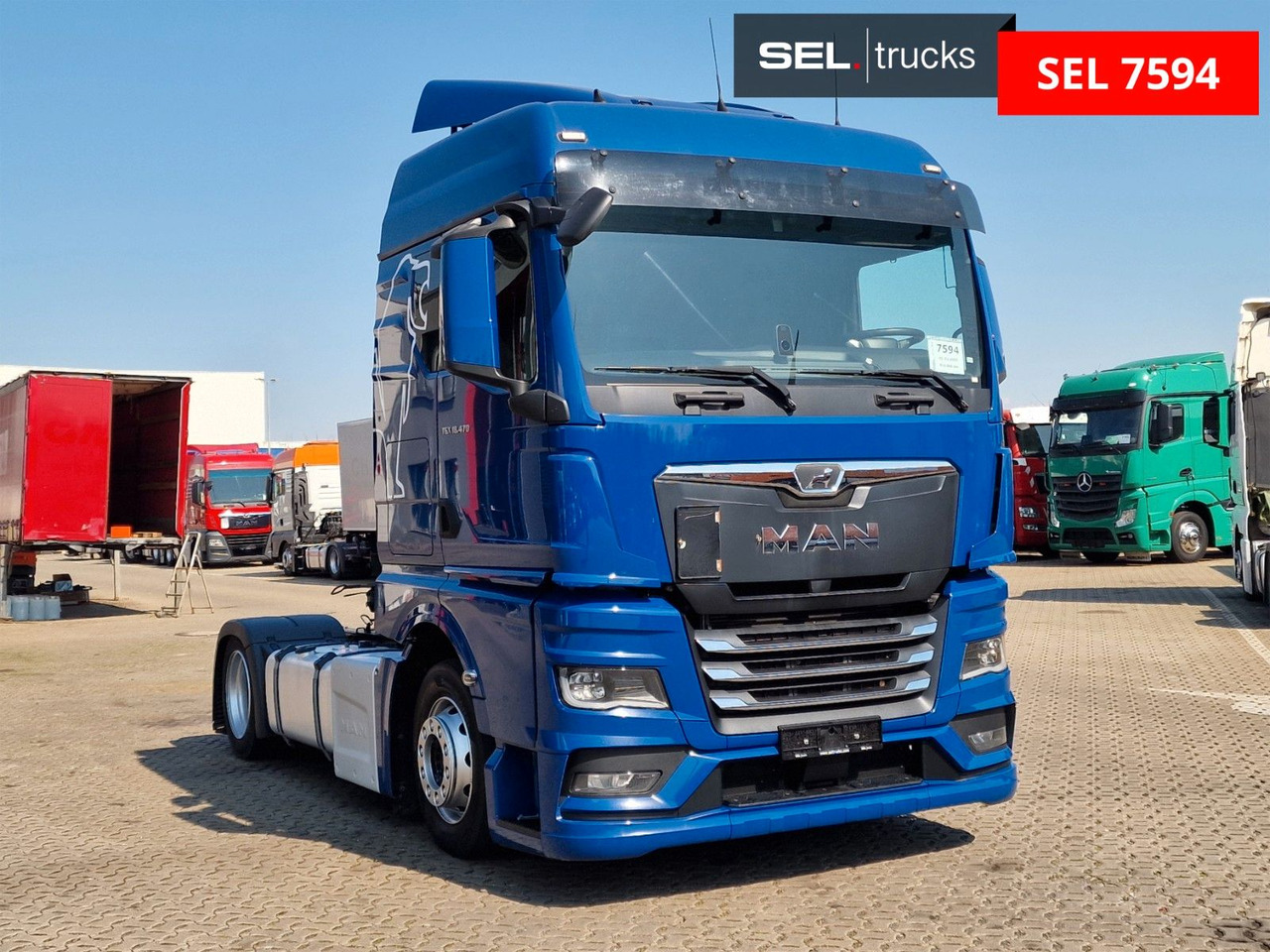 MAN TGX 18 470 4x2 LL SA / Retarder /6D /Hubkupplung - Cabeza tractora: foto 3 MAN TGX 18 470 4x2 LL SA / Retarder /6D /Hubkupplung - Cabeza tractora: foto 3