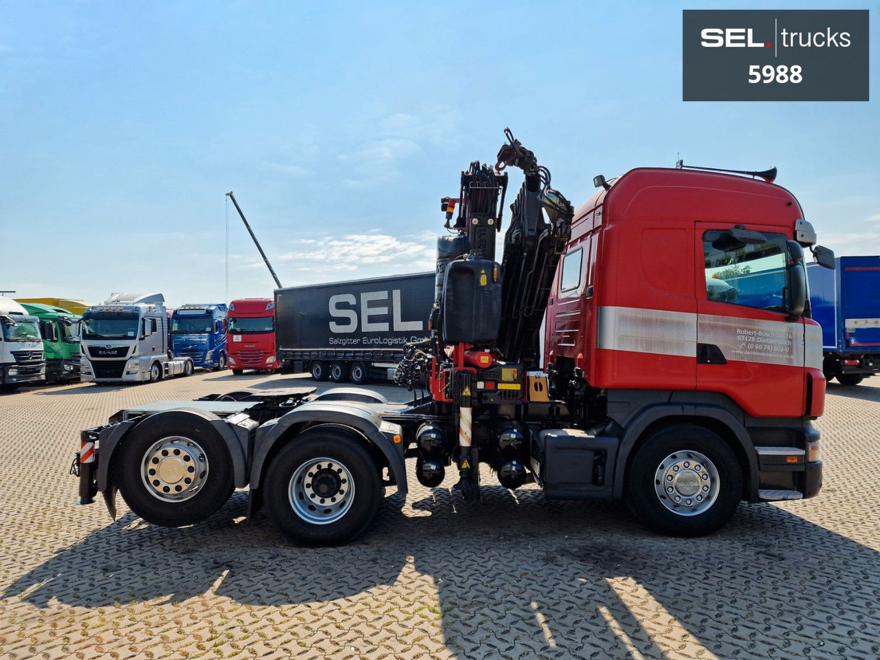 Scania R 400 LA6X2*4MNA / Ret. / FASSI 9to. !/Lenkachse - Cabeza tractora: foto 4 Scania R 400 LA6X2*4MNA / Ret. / FASSI 9to. !/Lenkachse - Cabeza tractora: foto 4