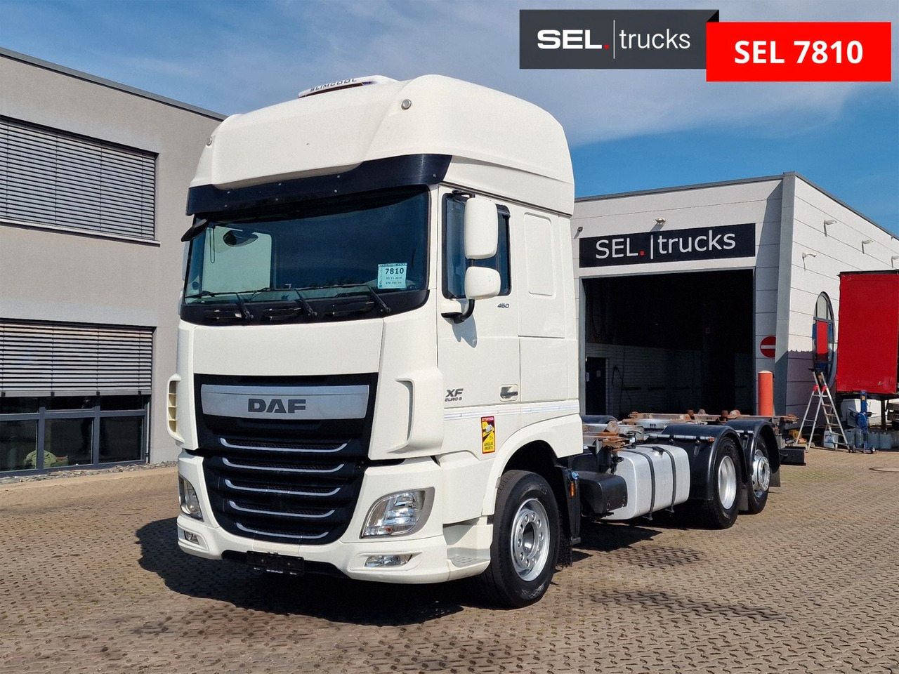 DAF XF 460 FAN / Intarder / Lenkachse / Standklima - Portacontenedore/ Intercambiable camión: foto 1 DAF XF 460 FAN / Intarder / Lenkachse / Standklima - Portacontenedore/ Intercambiable camión: foto 1