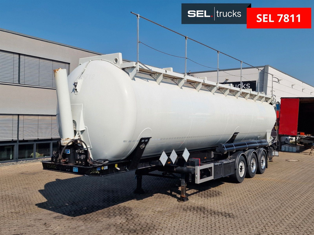 Feldbinder KIP 60/7300/A/2 / 60.000 l / Kippsilo - Semirremolque silo: foto 1 Feldbinder KIP 60/7300/A/2 / 60.000 l / Kippsilo - Semirremolque silo: foto 1