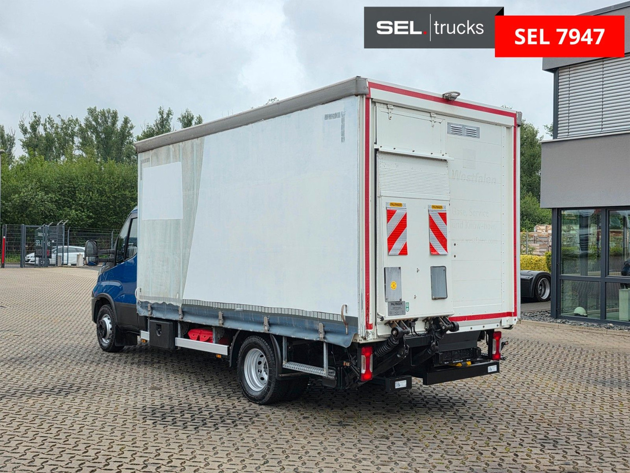 Furgoneta con caja de lona Iveco Daily 70C18 Hi-Matic / Ladebordwand / 3 Sitzen: foto 7