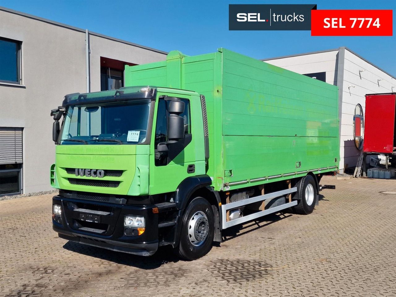 Iveco Stralis 360 / Ladebordwand - Camión caja cerrada: foto 1 Iveco Stralis 360 / Ladebordwand - Camión caja cerrada: foto 1