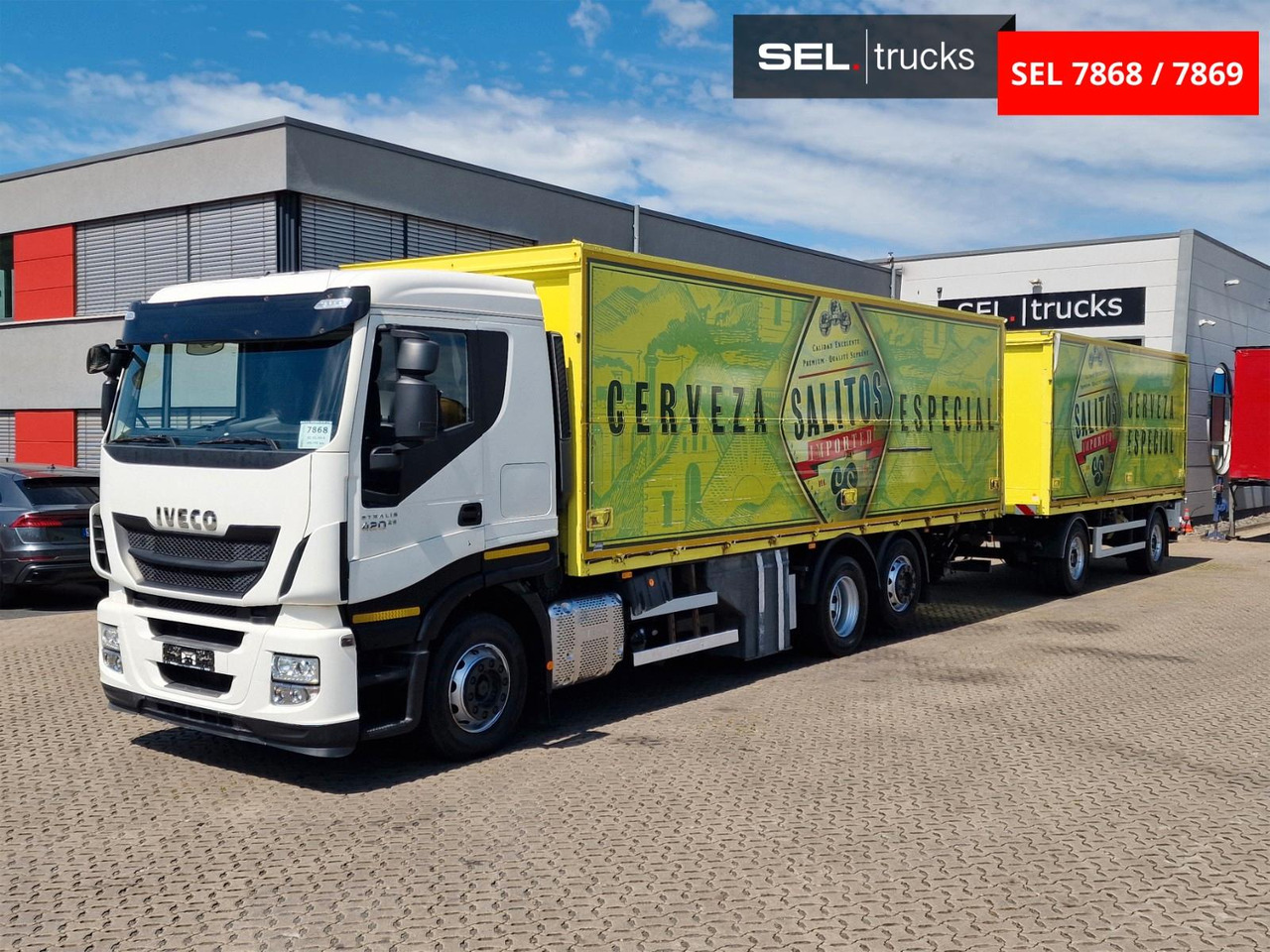 Iveco Stralis 420 / Ldbw / Lenkachse (KOMPLETT) - Transporte de bebidas camión: foto 1 Iveco Stralis 420 / Ldbw / Lenkachse (KOMPLETT) - Transporte de bebidas camión: foto 1