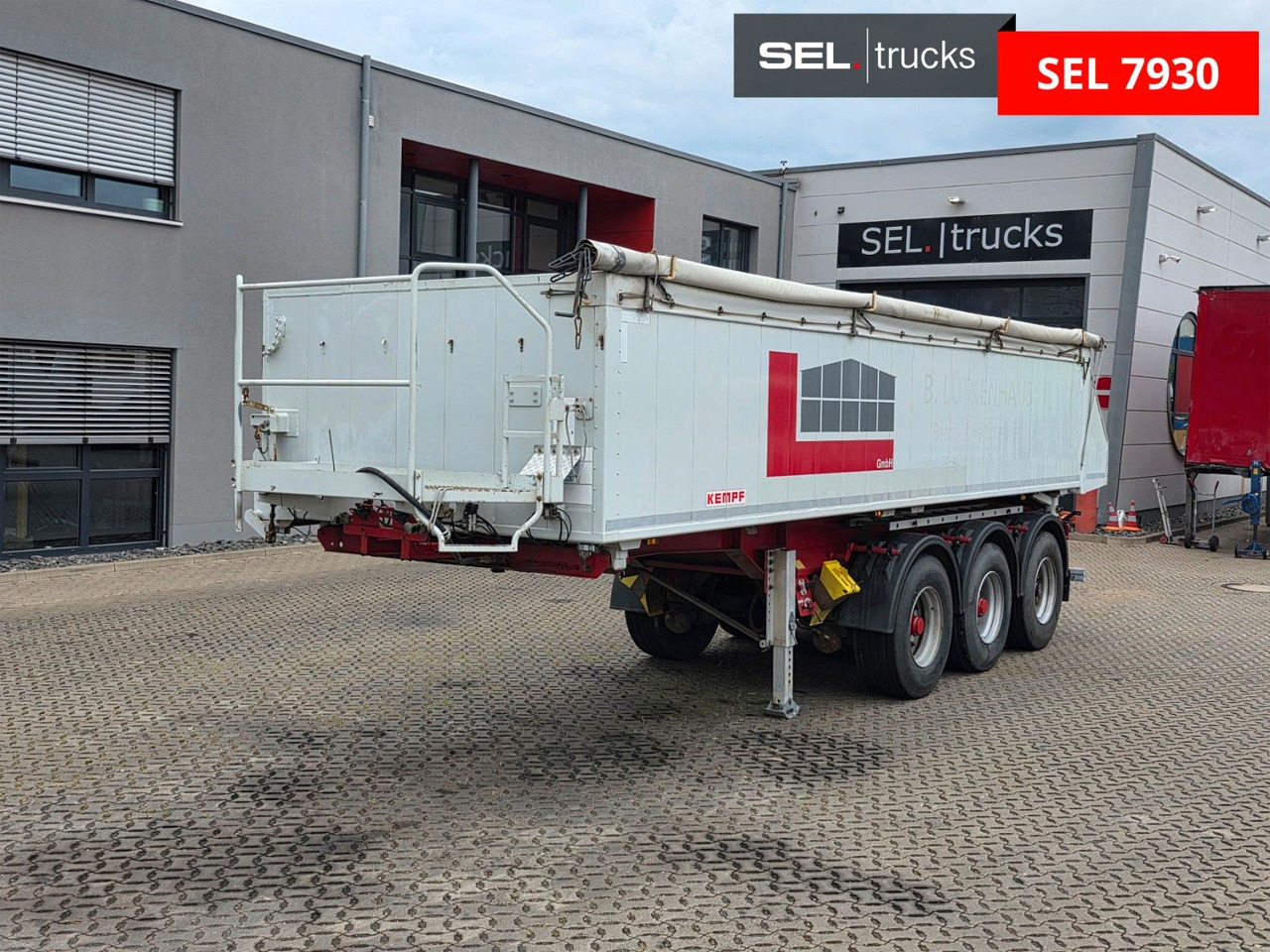 Kempf SK35/3 / 2 Seiten Kipper / Pendelplappe rechts ! - Volquete semirremolque: foto 2 Kempf SK35/3 / 2 Seiten Kipper / Pendelplappe rechts ! - Volquete semirremolque: foto 2